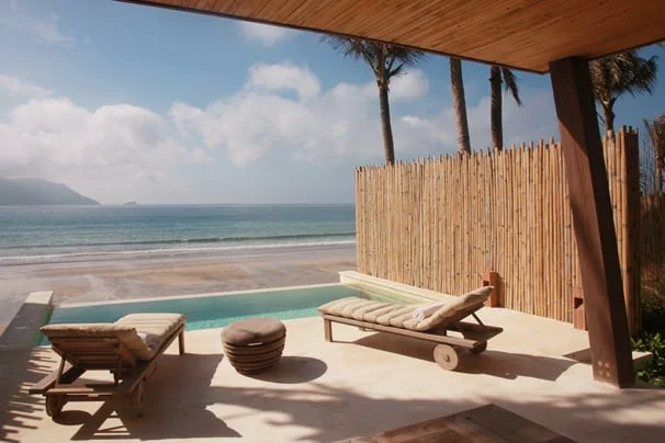 Terrace Six Senses Con Dao resort